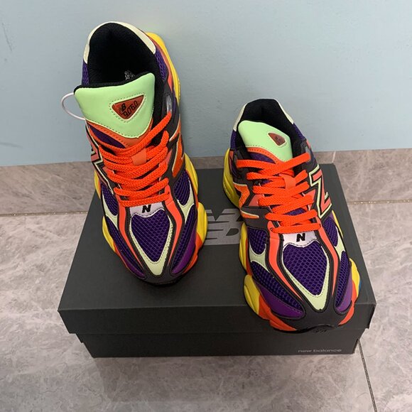 New Balance 9060 Fashion "Prismatic Purple Vitality Spring" Sneakers - Picture 6 of 6